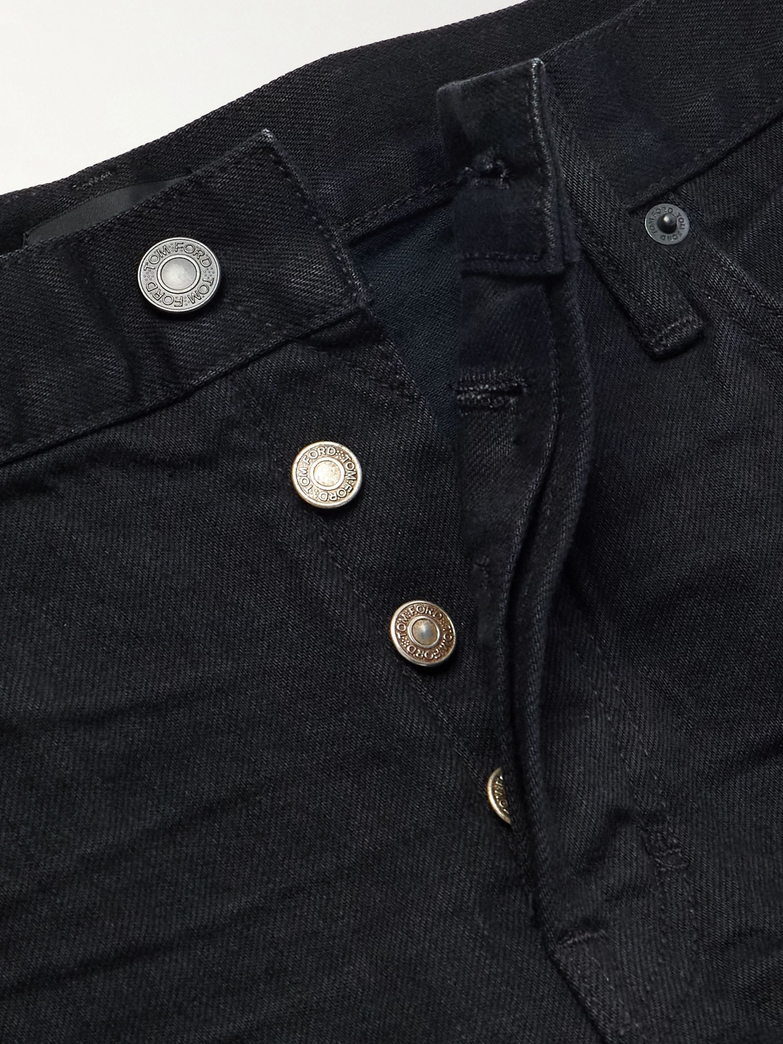 Slim-Fit Jeans Black - 6