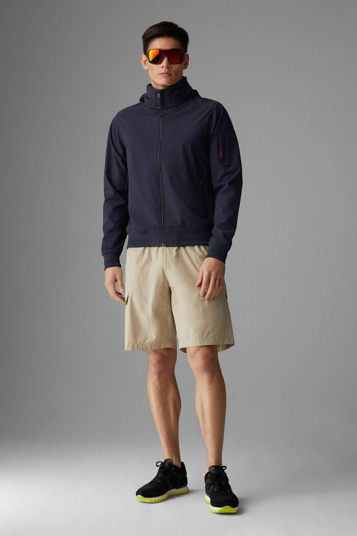 Shelvin Softshell jacket in Navy blue - 4