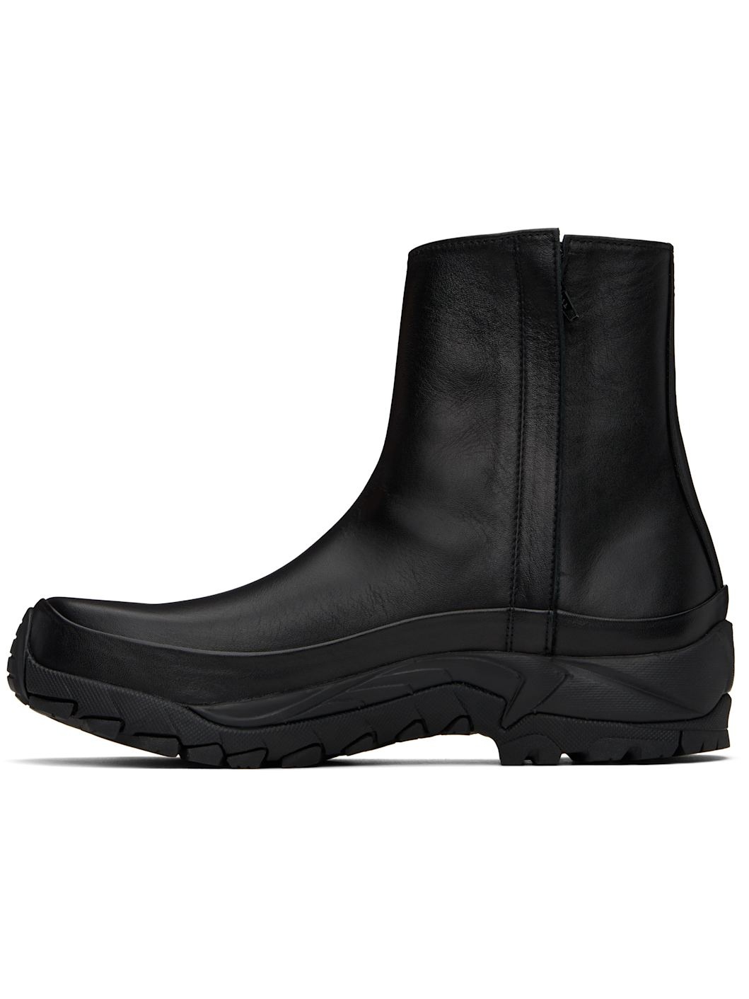 Black Vibram Ankle Boots - 3