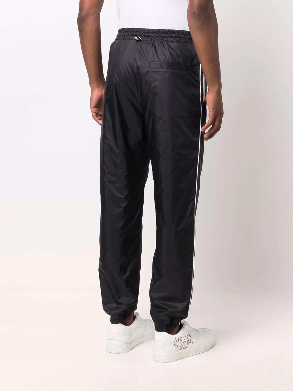 logo patch track pants - 4