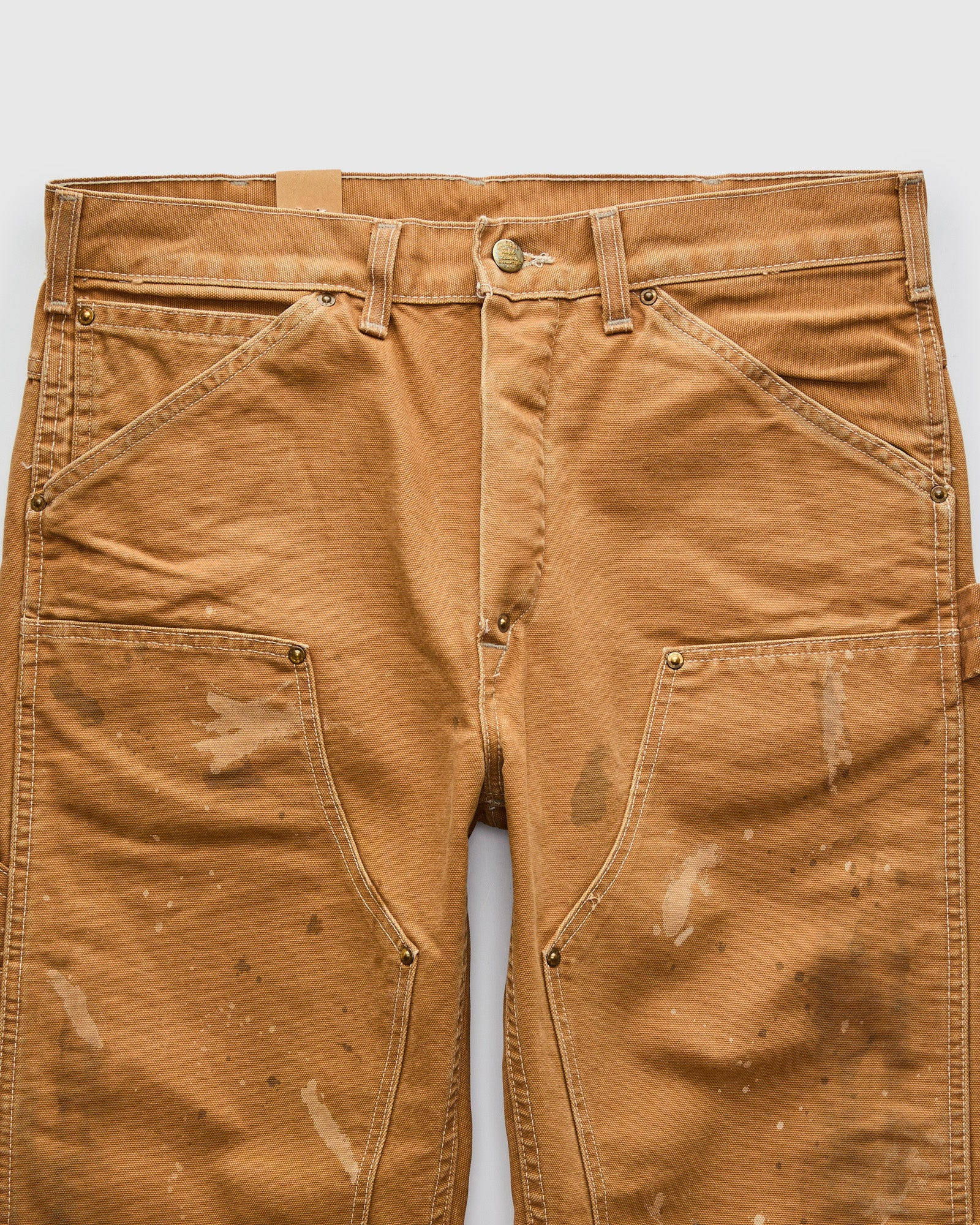 Hamilton Carpenter Pants in Distressed Khaki - 4