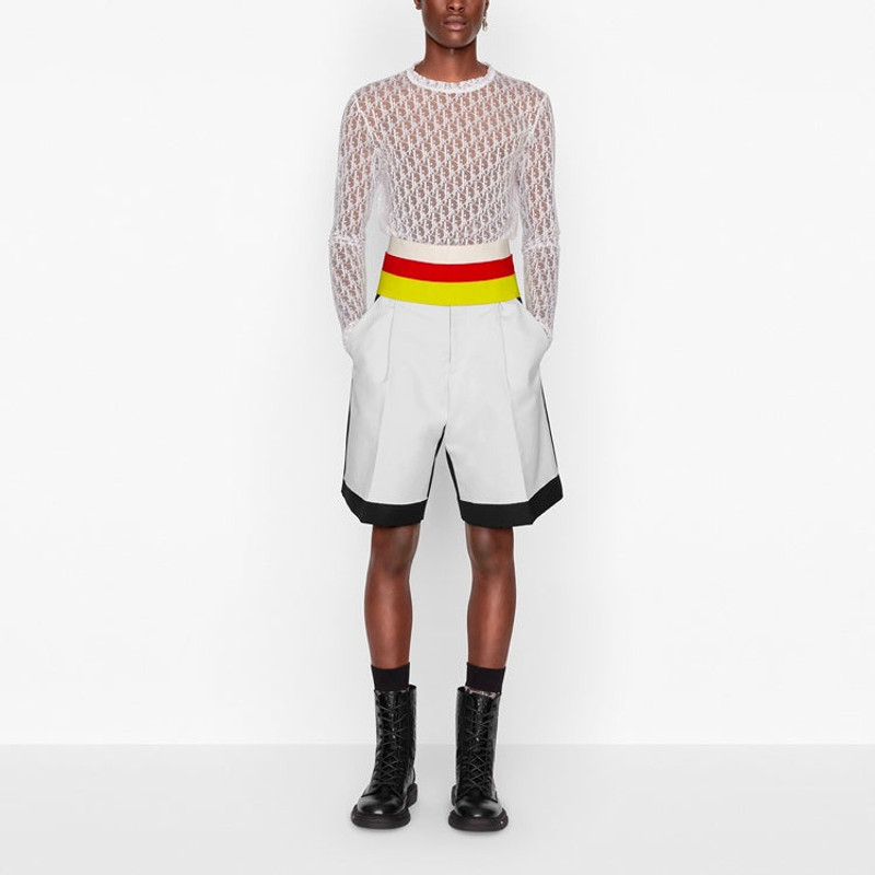 DIOR SS21 Cotton Painting Print For Men White 183J655A0537-C080 3