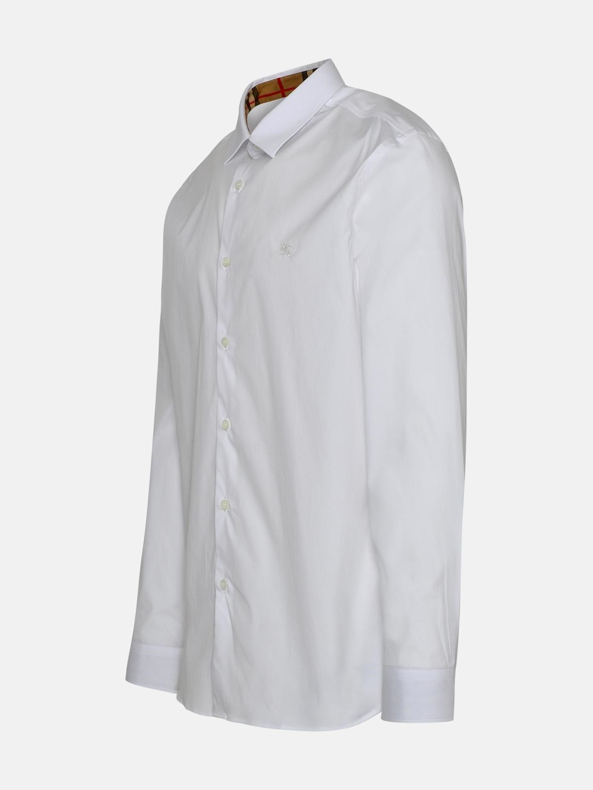 SHERFIELD SHIRT IN WHITE COTTON - 2