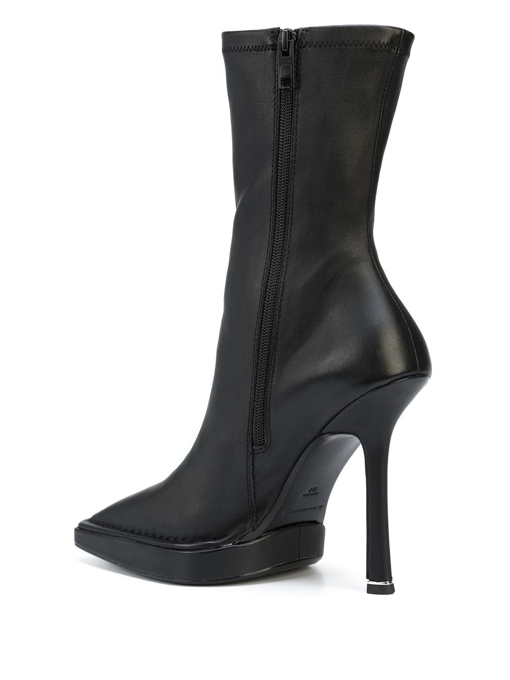 Bardot platform ankle boots - 3