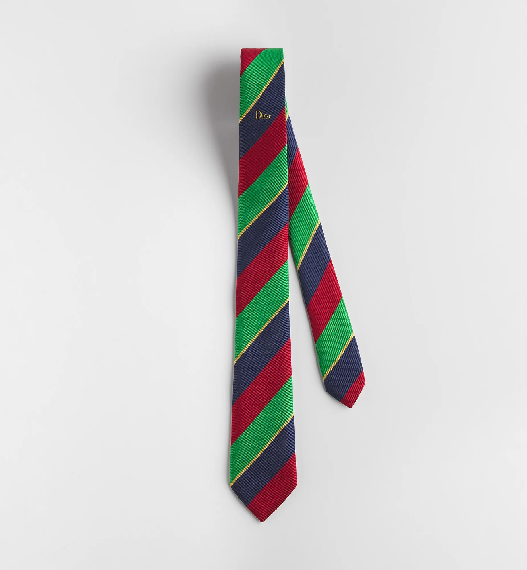Striped Dior Tie - 1