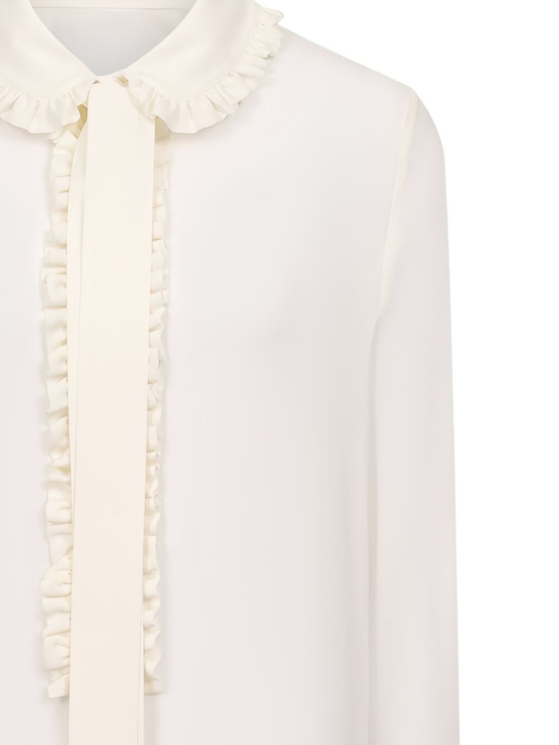 ELIE SAAB ruffled shirt outlook