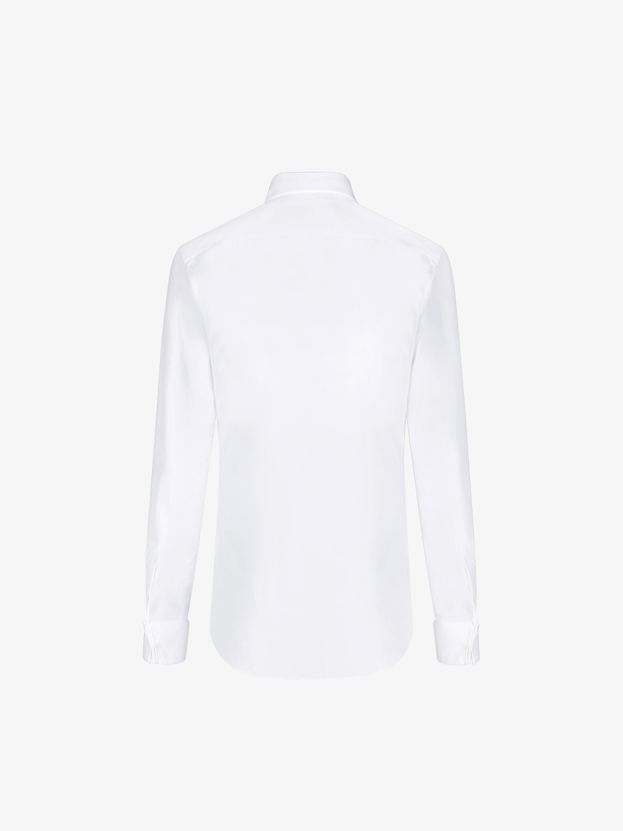 GIVENCHY slim fit embroidered plastron shirt - 4