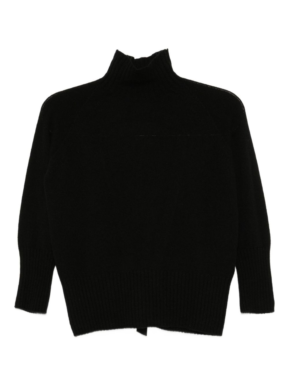 cashmere high-neck top - 1