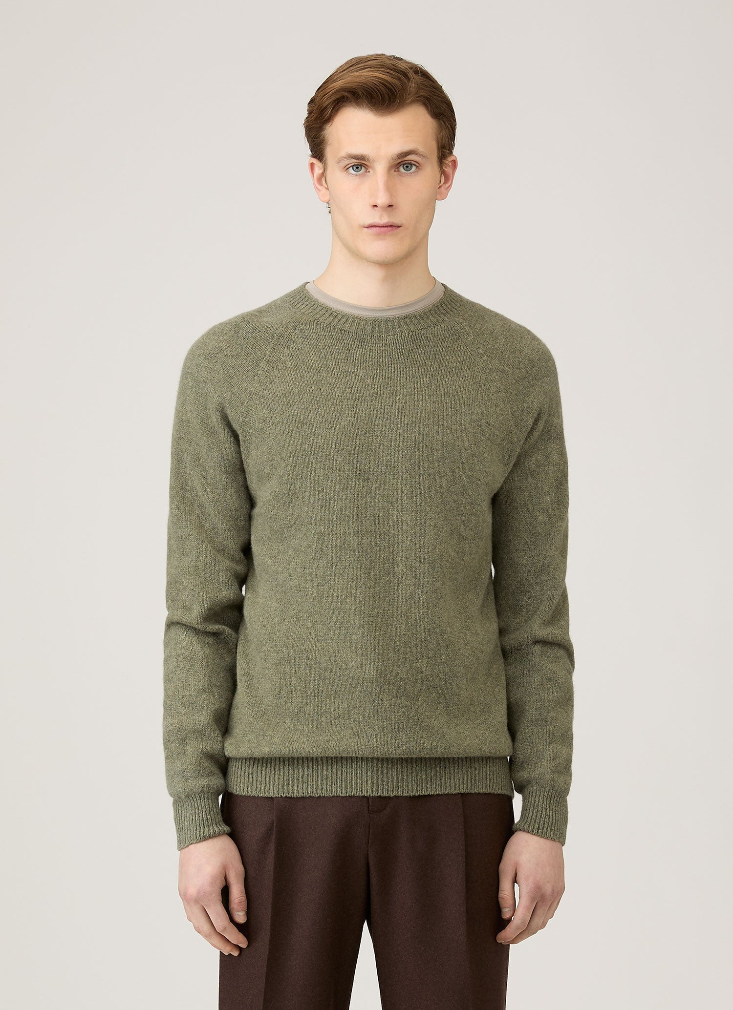 Lambswool Crew Neck Jumper - 2