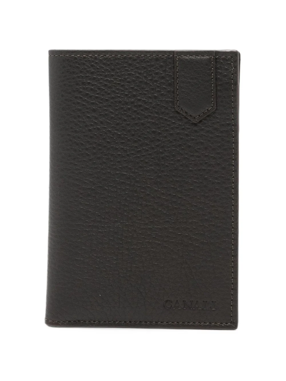 pebbled leather wallet - 1