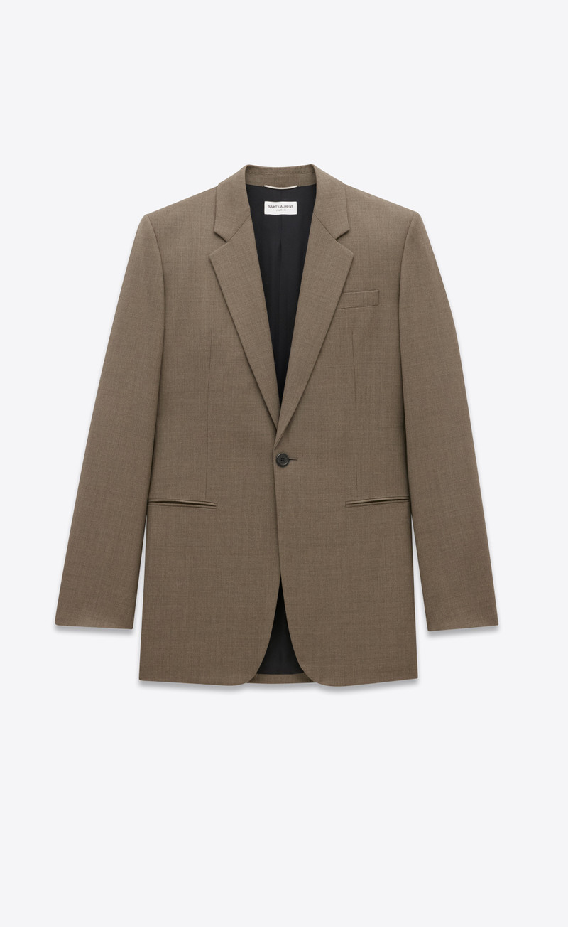 jacket in wool - 1