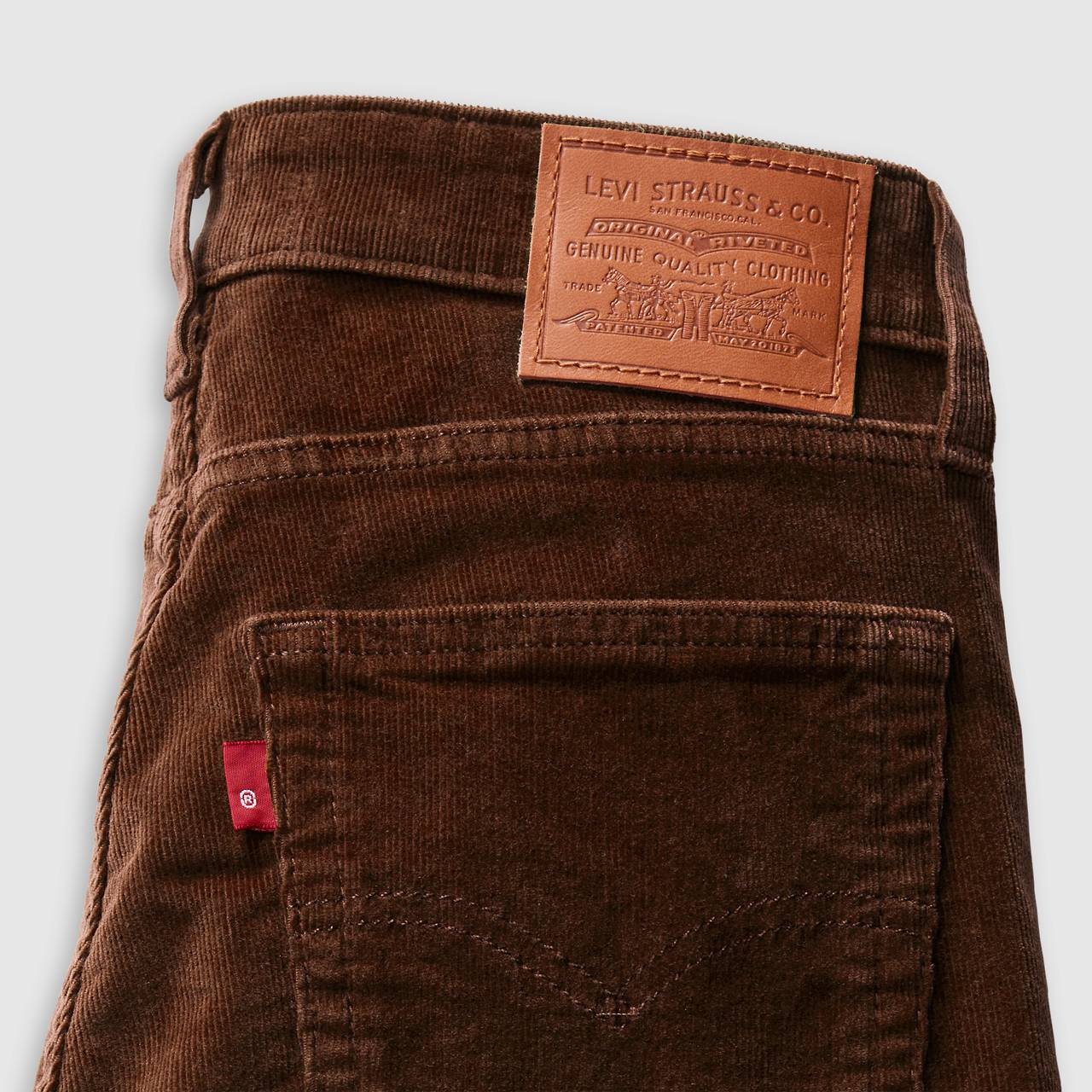 726 HIGH-RISE FLARE CORDUROY WOMEN'S PANTS - 7