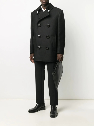 Raf Simons double-breasted wool coat outlook