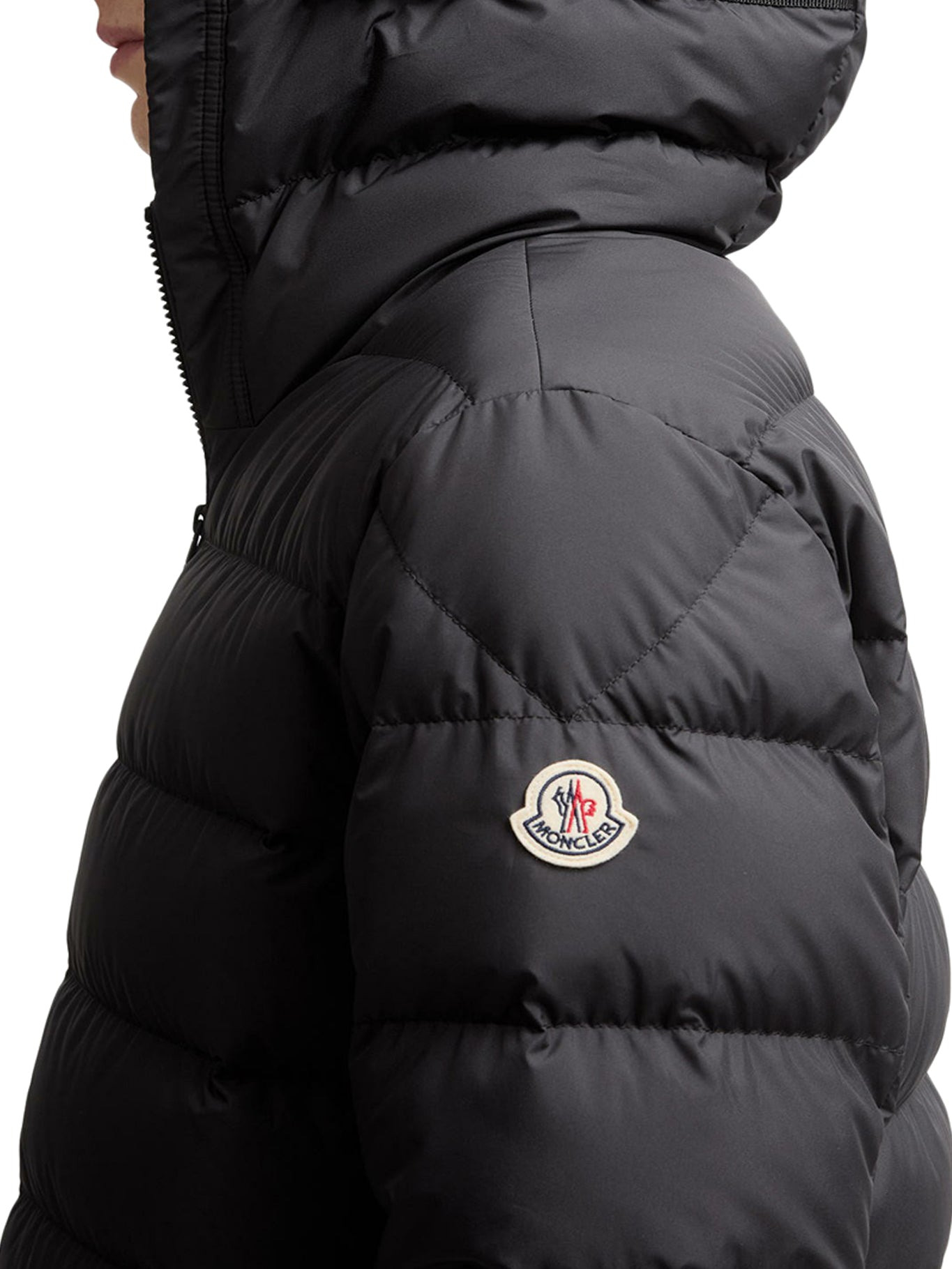 LAVERAET SHORT DOWN JACKET WITH HOOD - 5