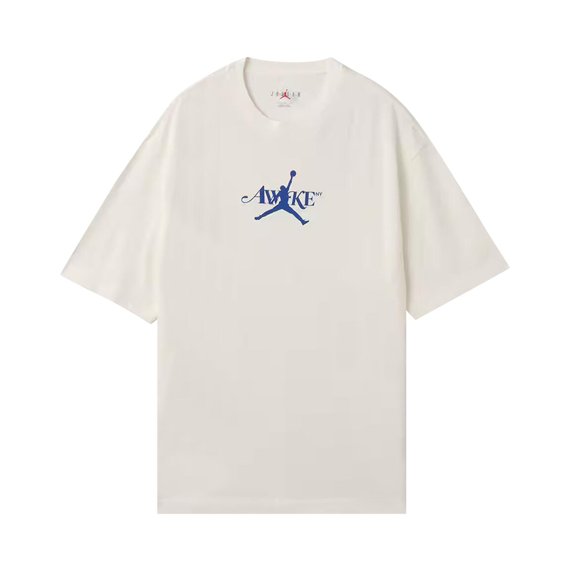 Tシャツ・カットソー Jordan x Awake NY T-Shirts Sail Jordan Air Jordan x Awake NY Solid Tee 'Sail/Game Royal