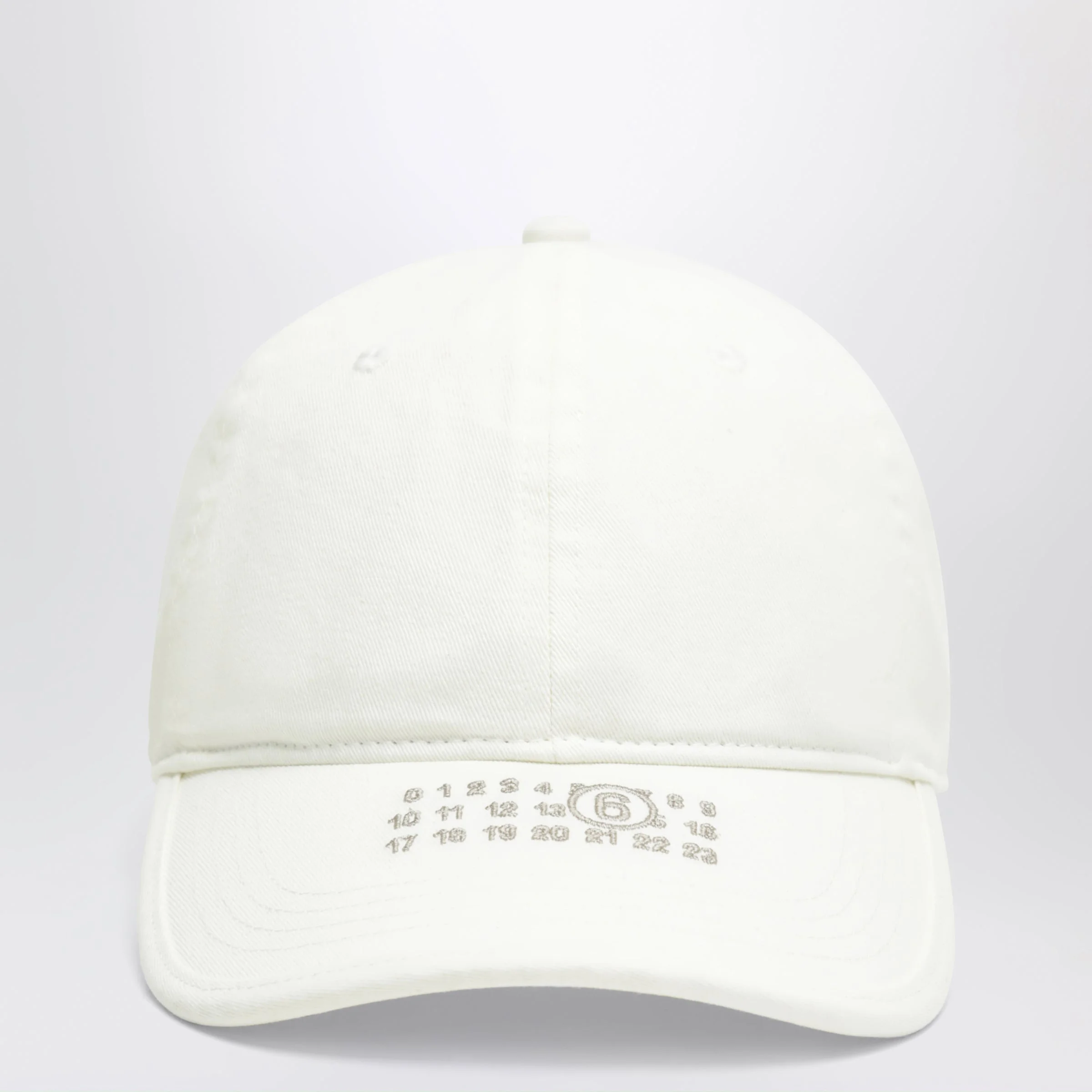 Cream baseball cap with Numeric logo - 1