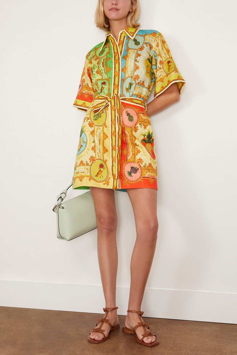 ALÉMAIS La Musica Mini Dress in Multi outlook