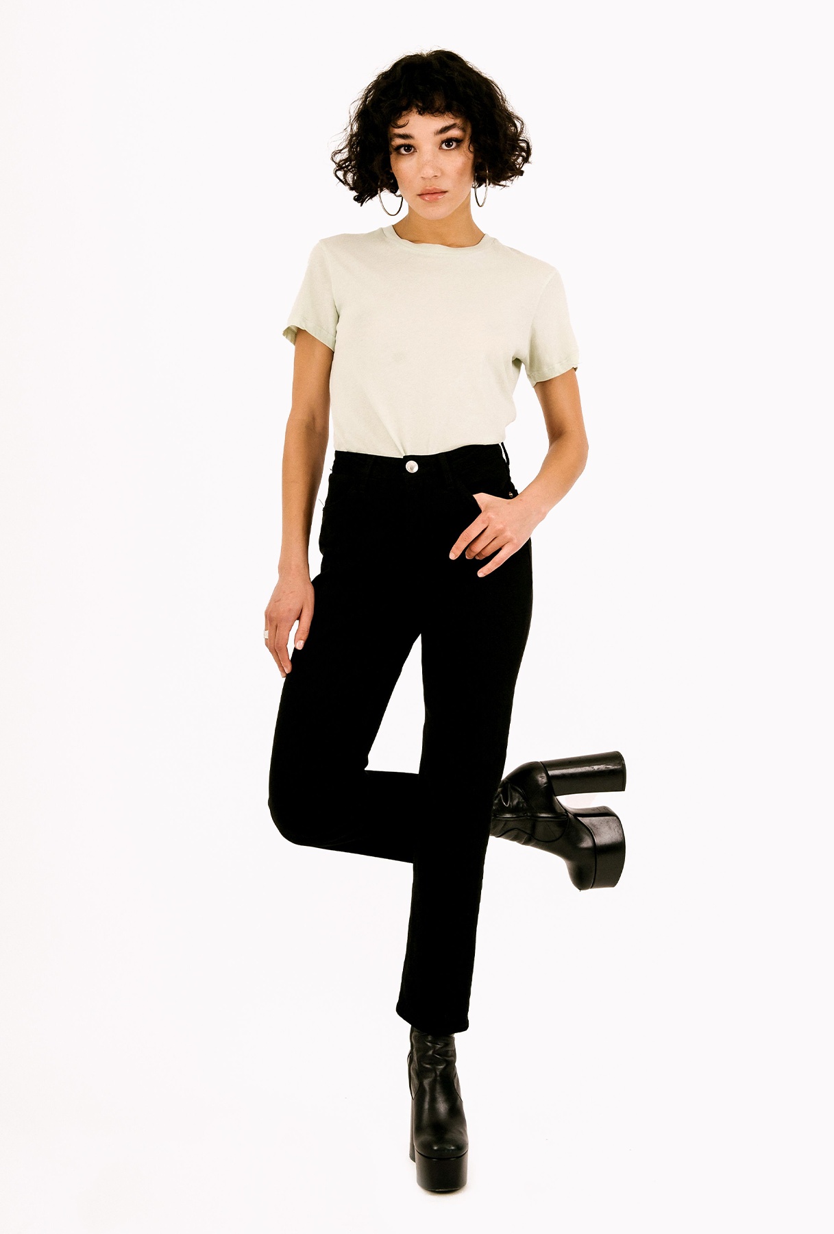 MINT COTTON BABY TEE - 4