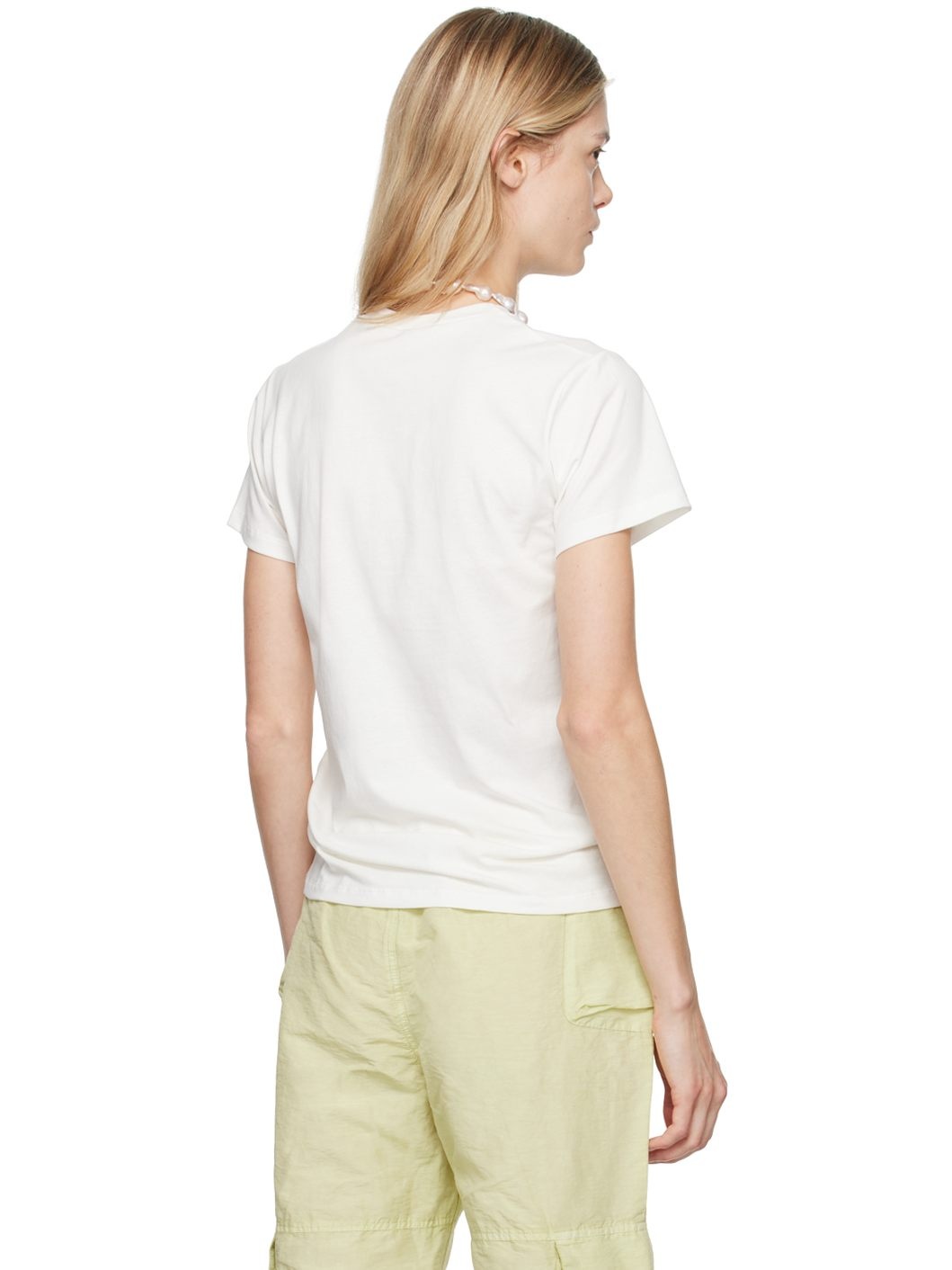 Off-White Regenerative Cotton T-Shirt - 3