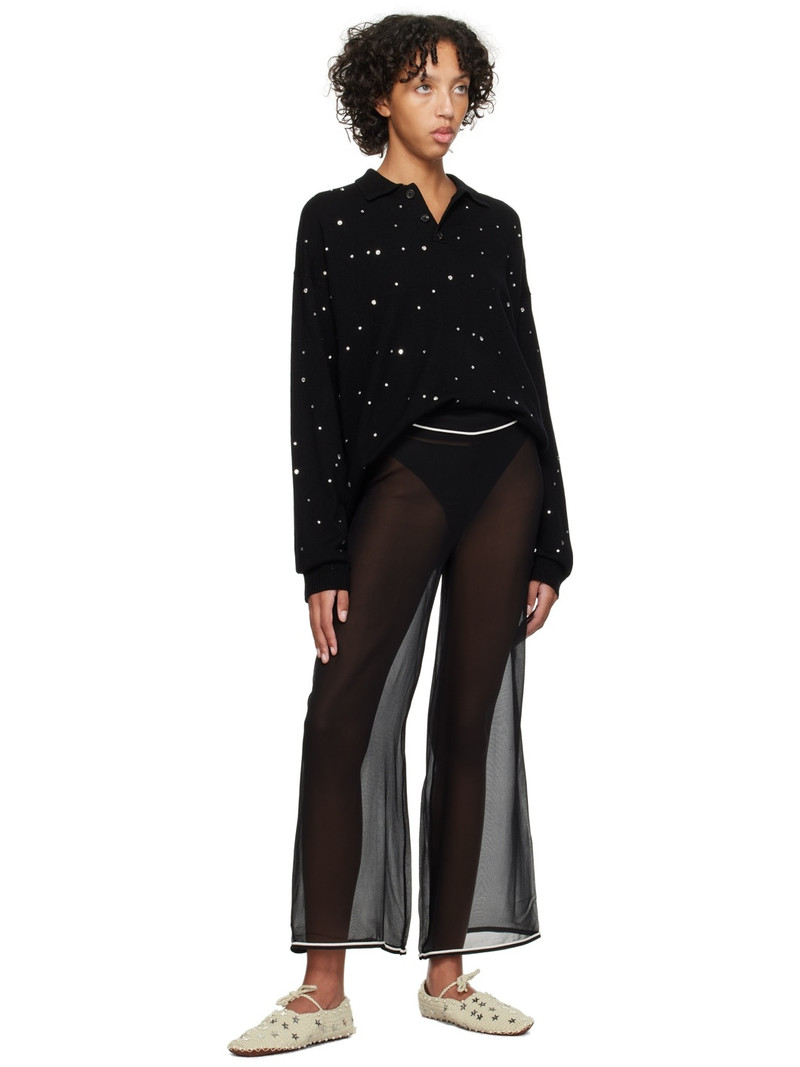 BODE Black Juana Trousers outlook