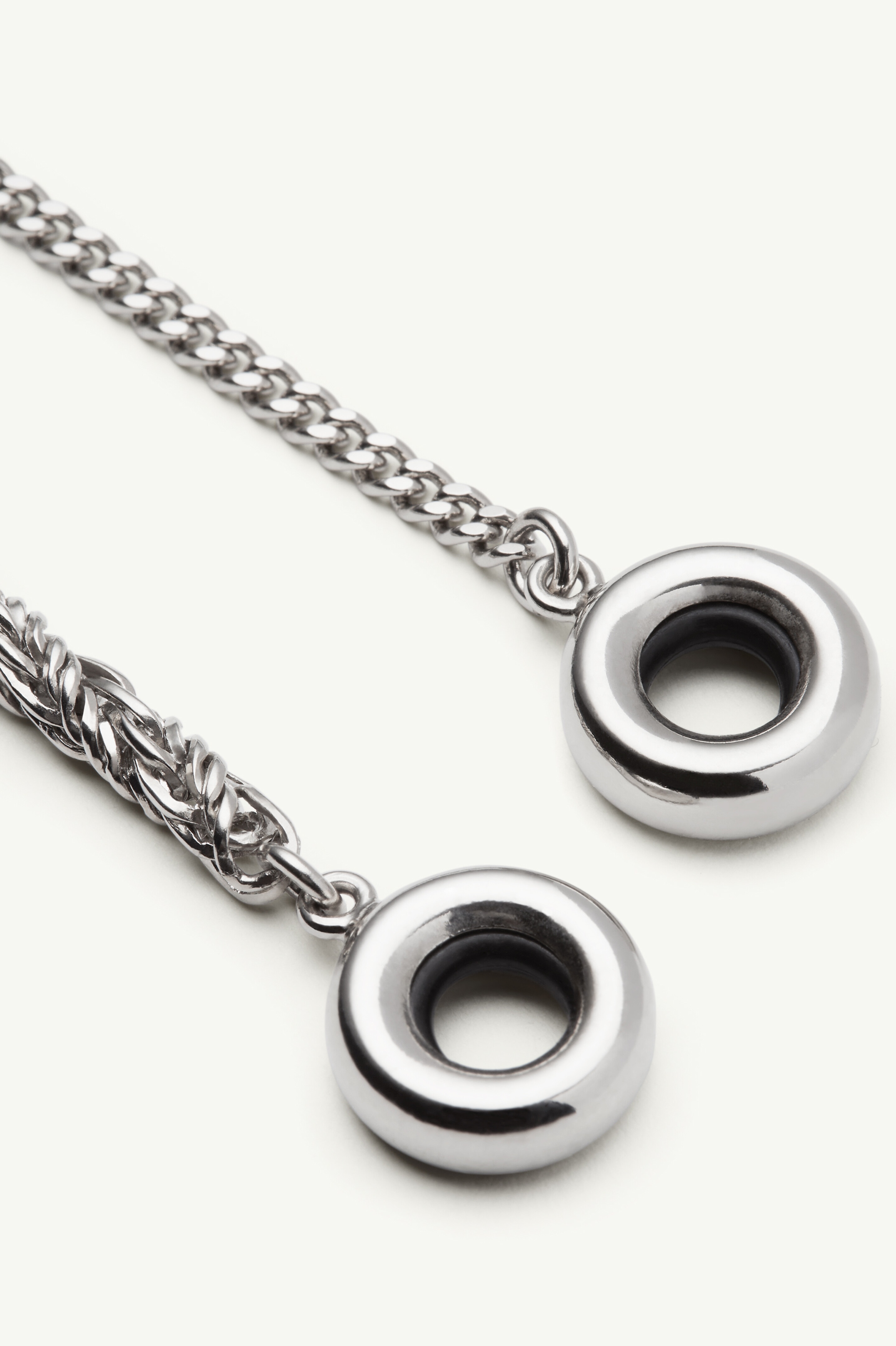 Embossed Numeric Earrings - 2