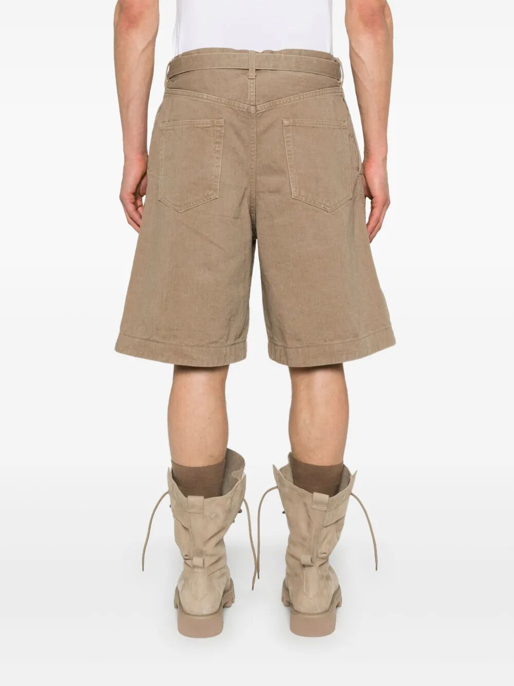 Sacai Men Denim Shorts - 7