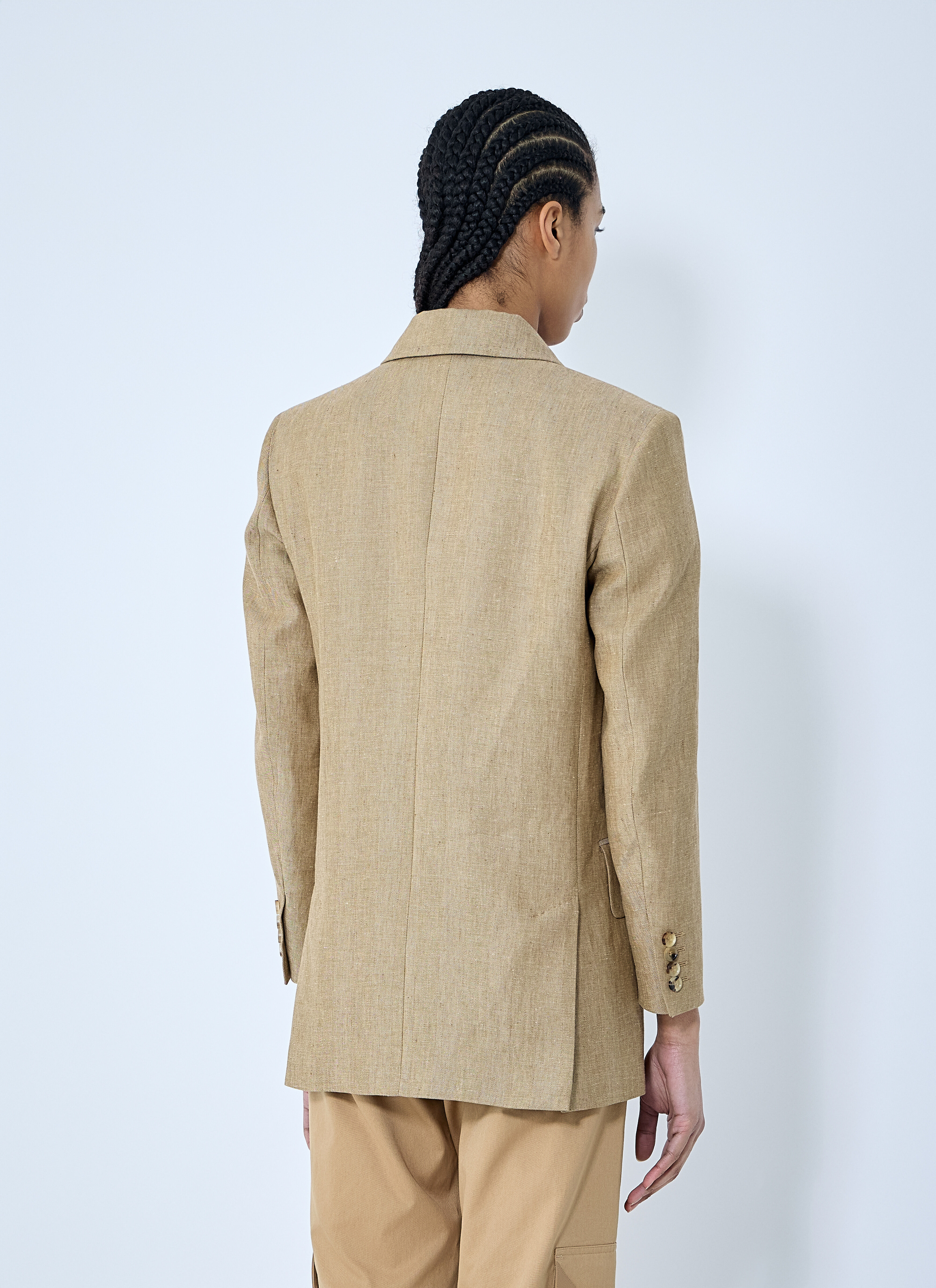 Linen Blazer - 4