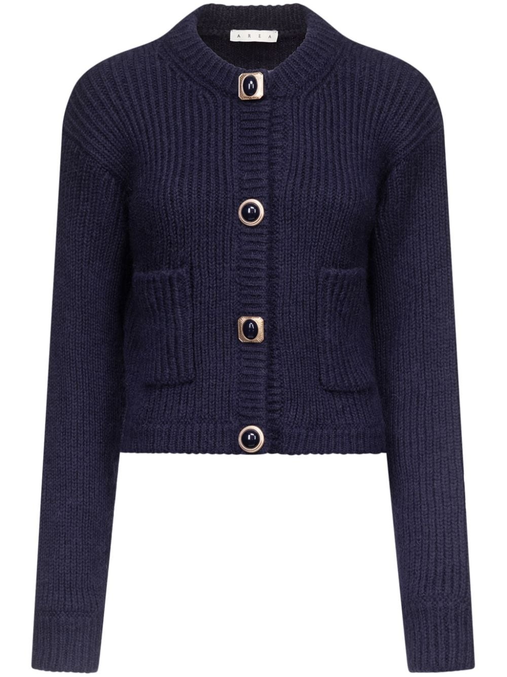 cropped cardigan - 1