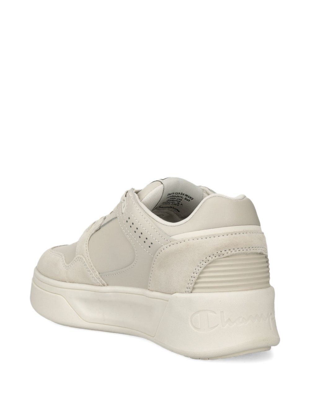 logo-detail platform sneakers - 4