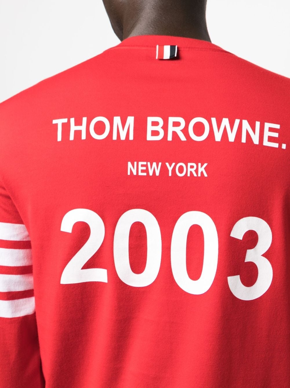 4-Bar Stripe 2003-print T-shirt - 5