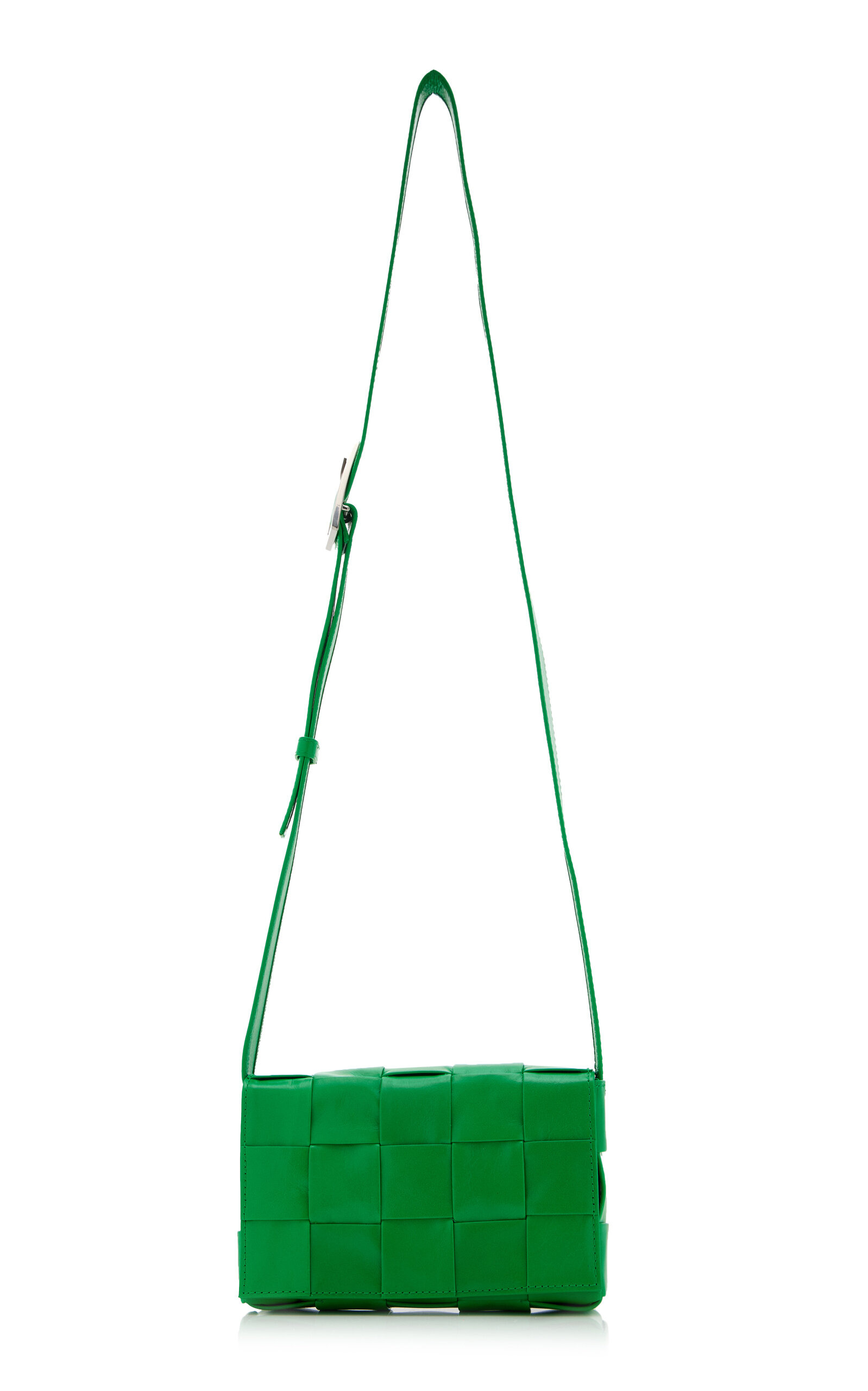 Mini Cassette Leather Bag green - 3