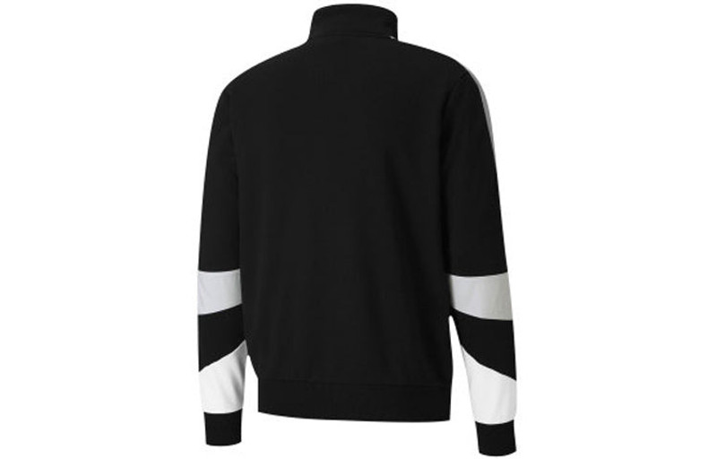 PUMA PUMA Unisex Tfs Track Top Ft Stand-up Collar Jacket Black 599347-01 outlook