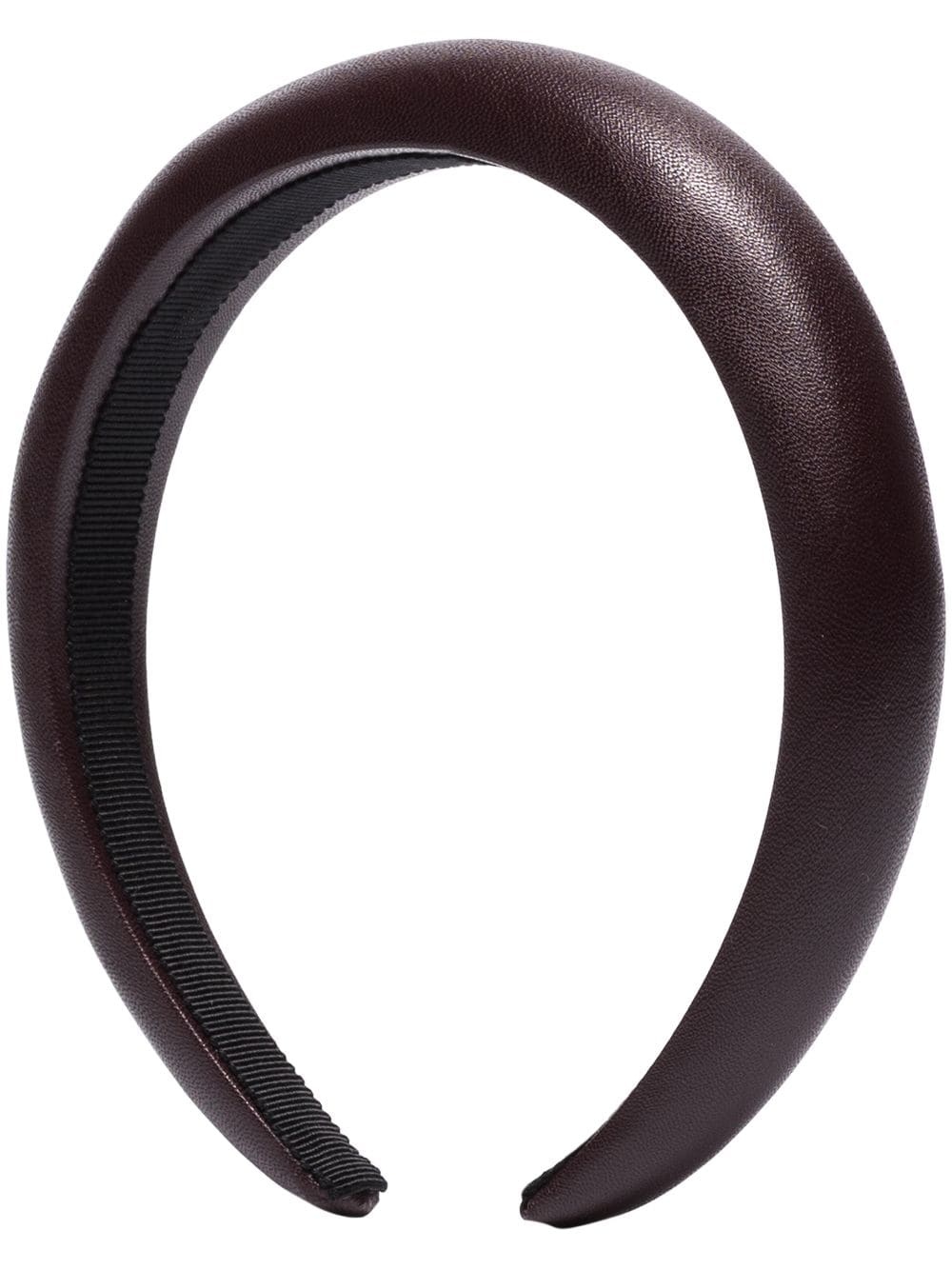 Marcy leather headband - 1