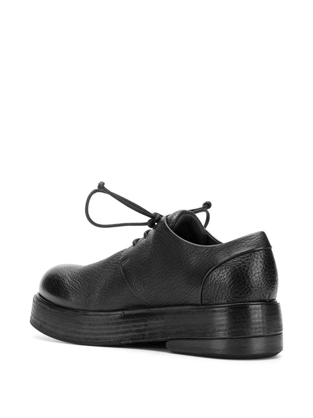 platfrom lace-up shoes - 3