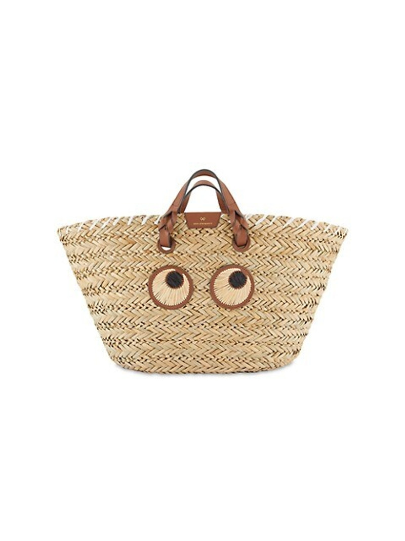 oversized raffia tote bag 1