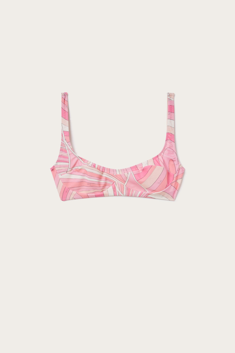 IRIDE PRINT BIKINI BRA 1