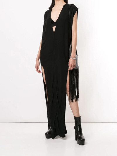 Rick Owens sleeveless maxi dress outlook