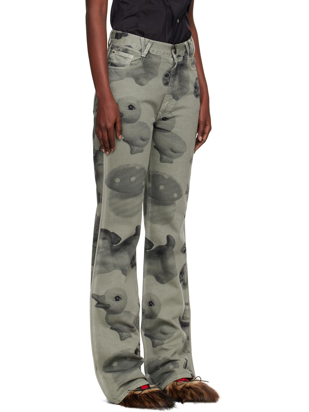 Green Ray 5 Pocket Jeans - 2