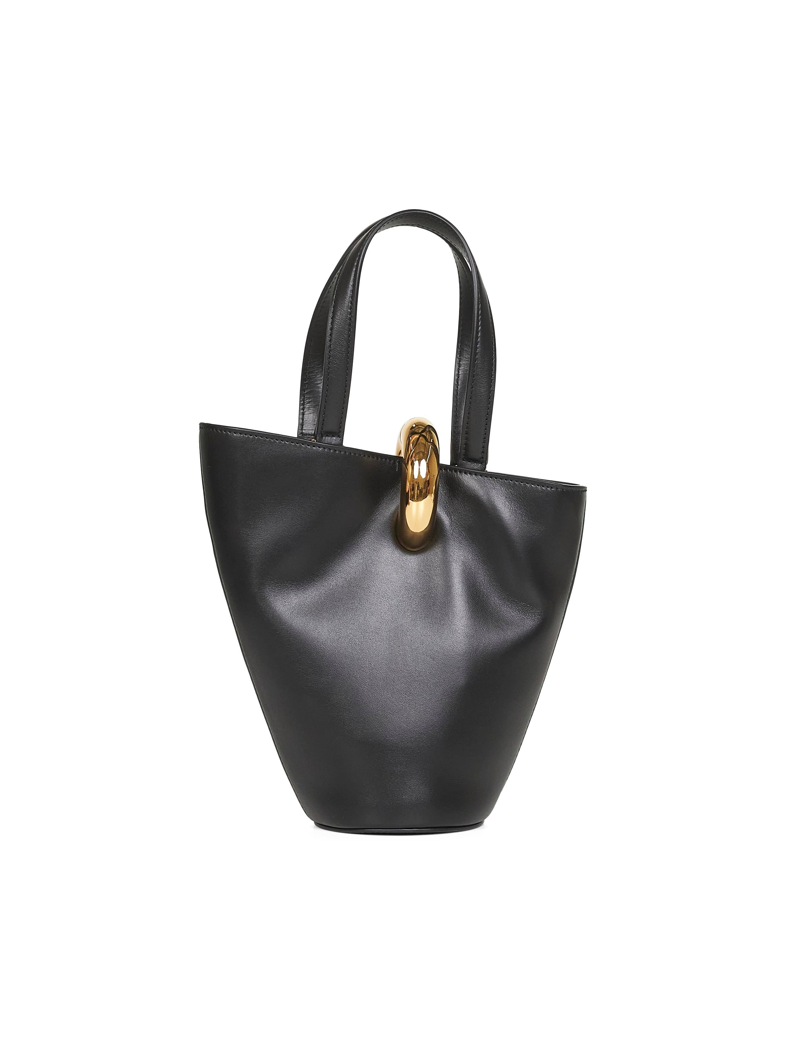 Black The small Bambola bucket bag - 3