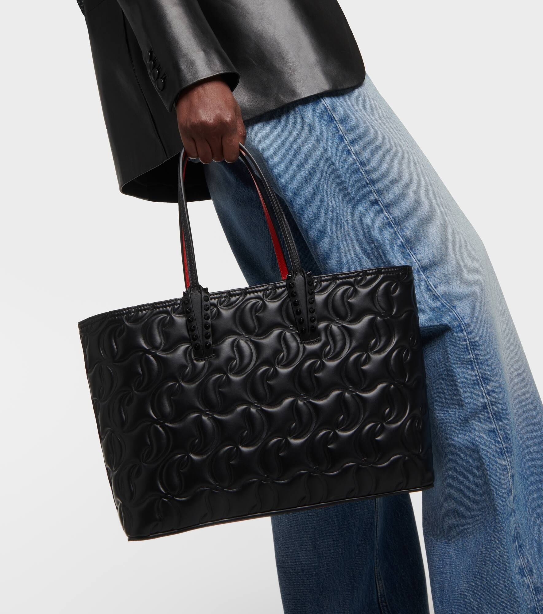 Cabata Small leather tote bag - 6