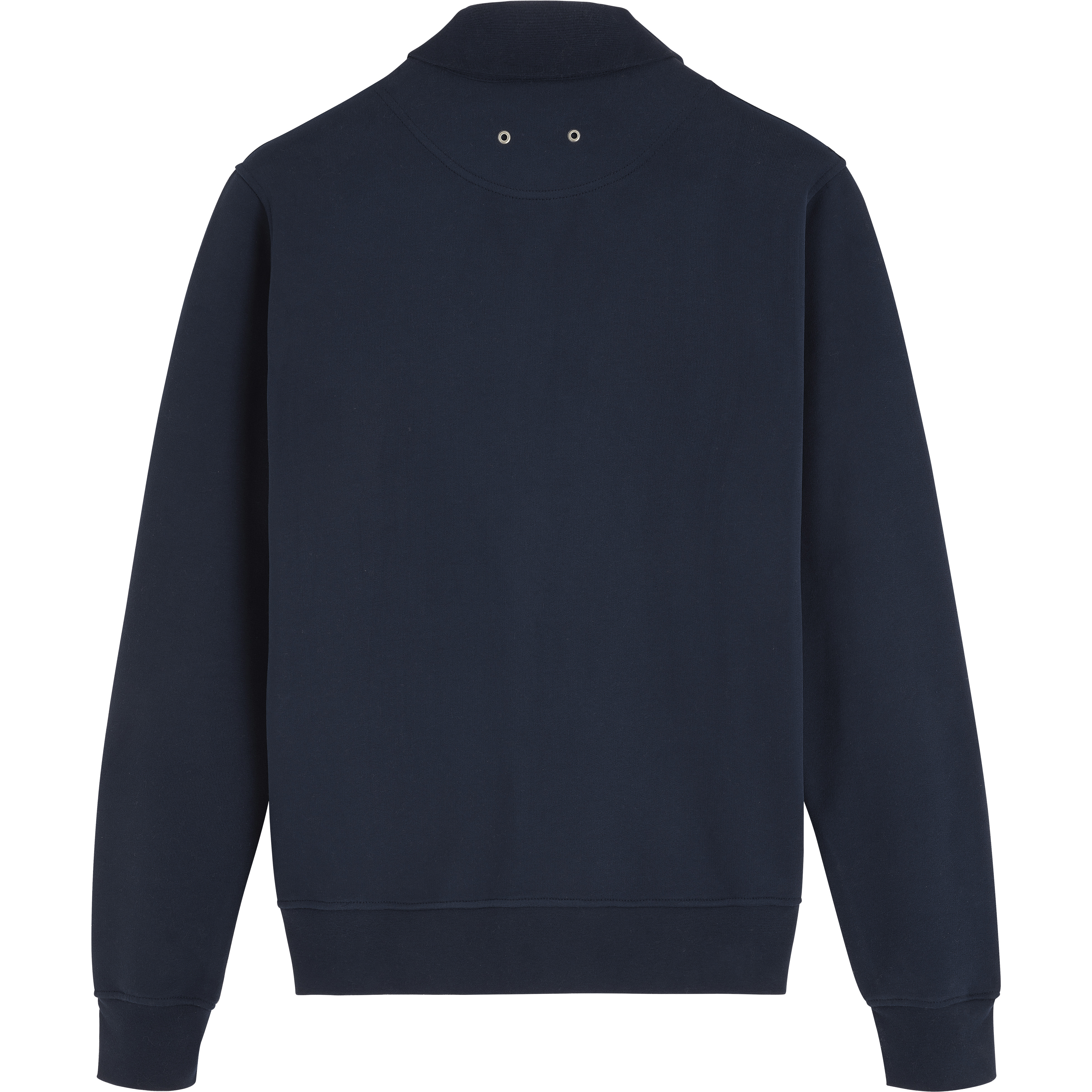Men Cotton Front Zip Sweatshirt Neo Médusa brodé - 2