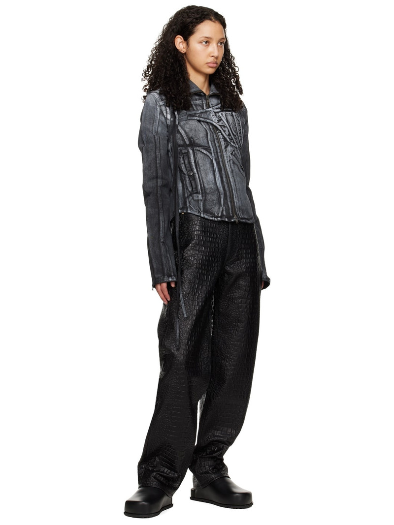 YUME YUME Black Truck Slide Slip-On Loafers outlook