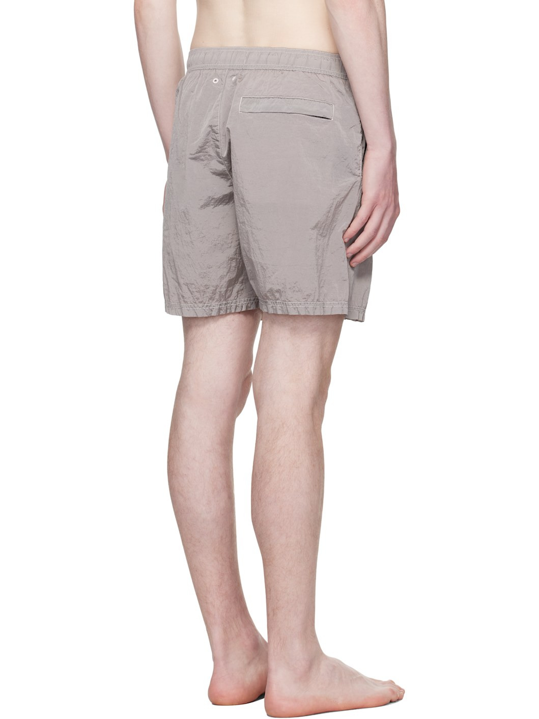 Pink B100004 Nylon Metal ECONYL Swim Shorts - 3