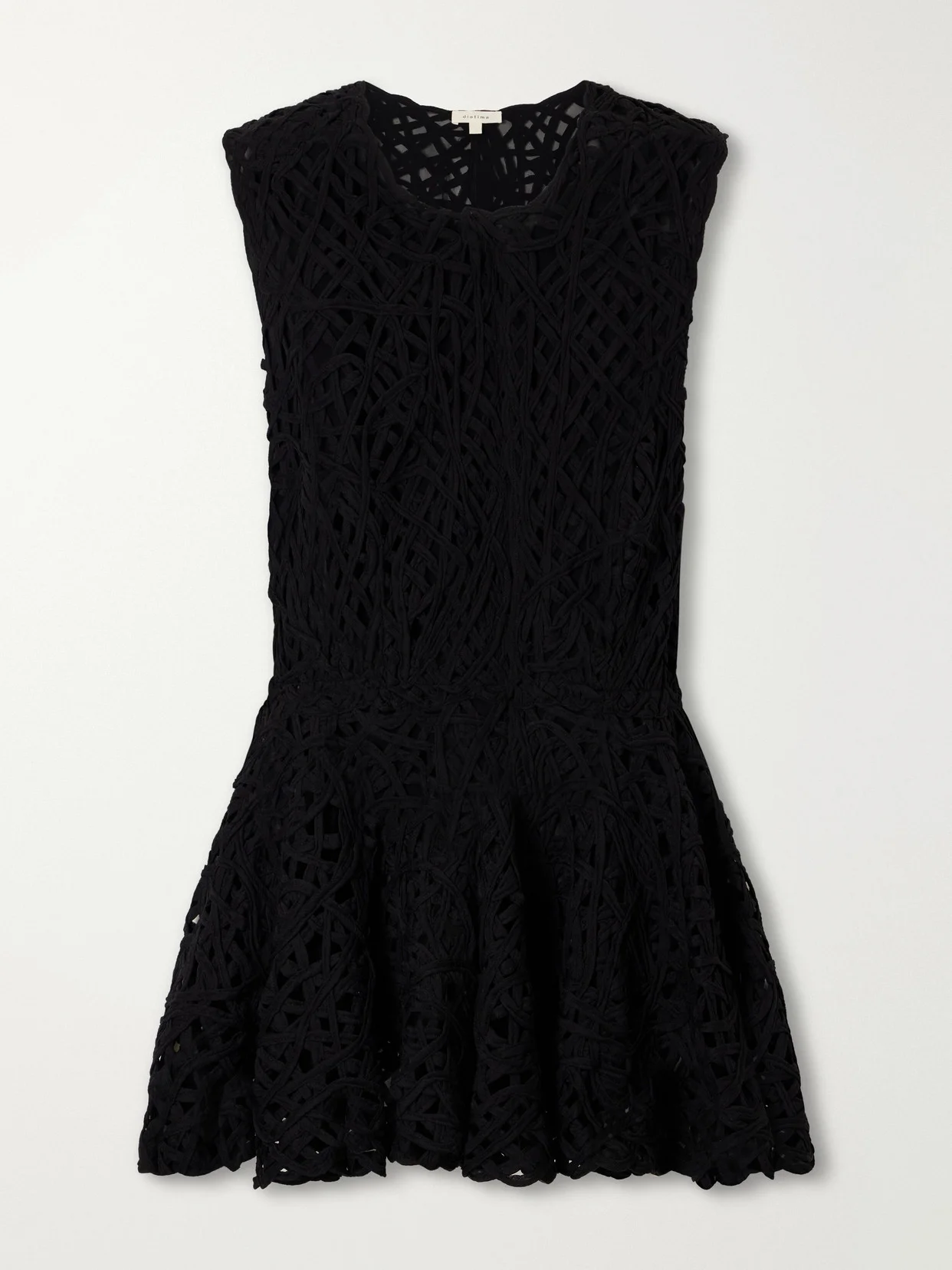 Laurin Scalloped Net Georgette Blouse - 1