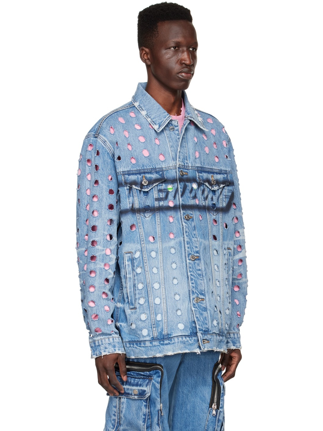 Blue Logo Denim Jacket - 2