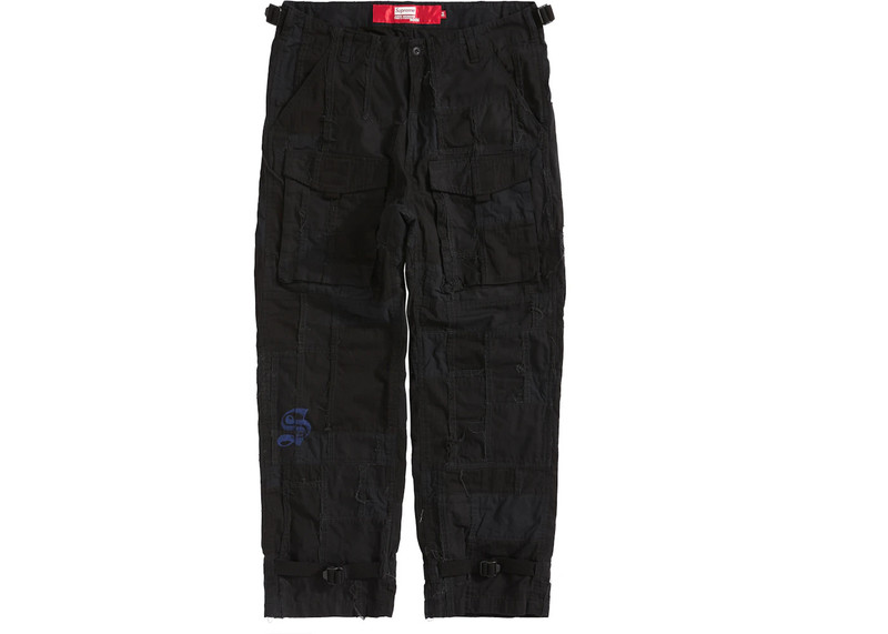 Supreme Supreme JUNYA WATANABE CDG MAN Patchwork Cargo Pant Black outlook