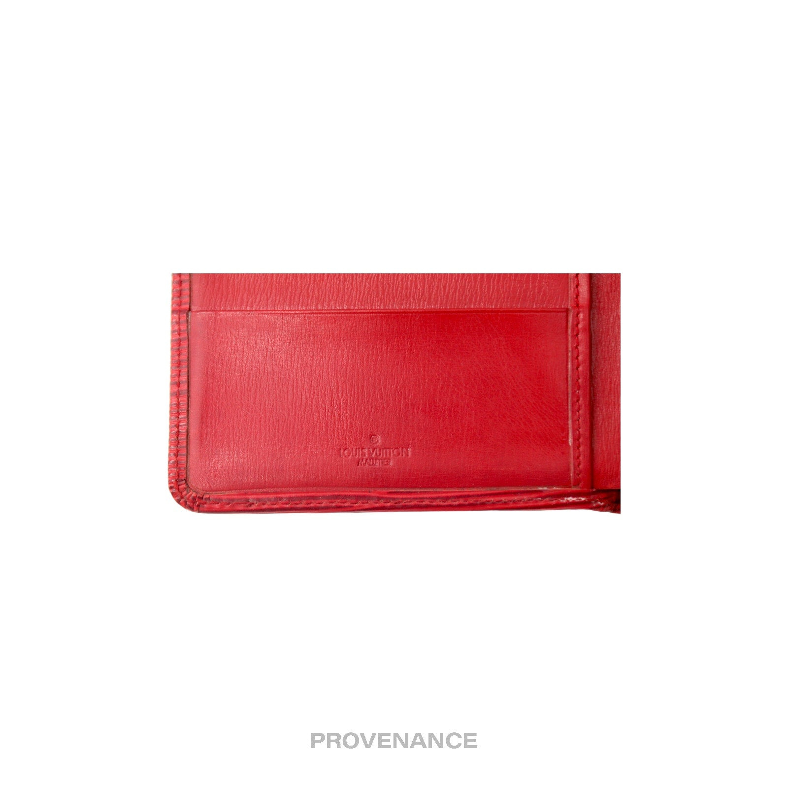 Louis Vuitton MALLETIER Marco Wallet - Red Epi Leather - 8