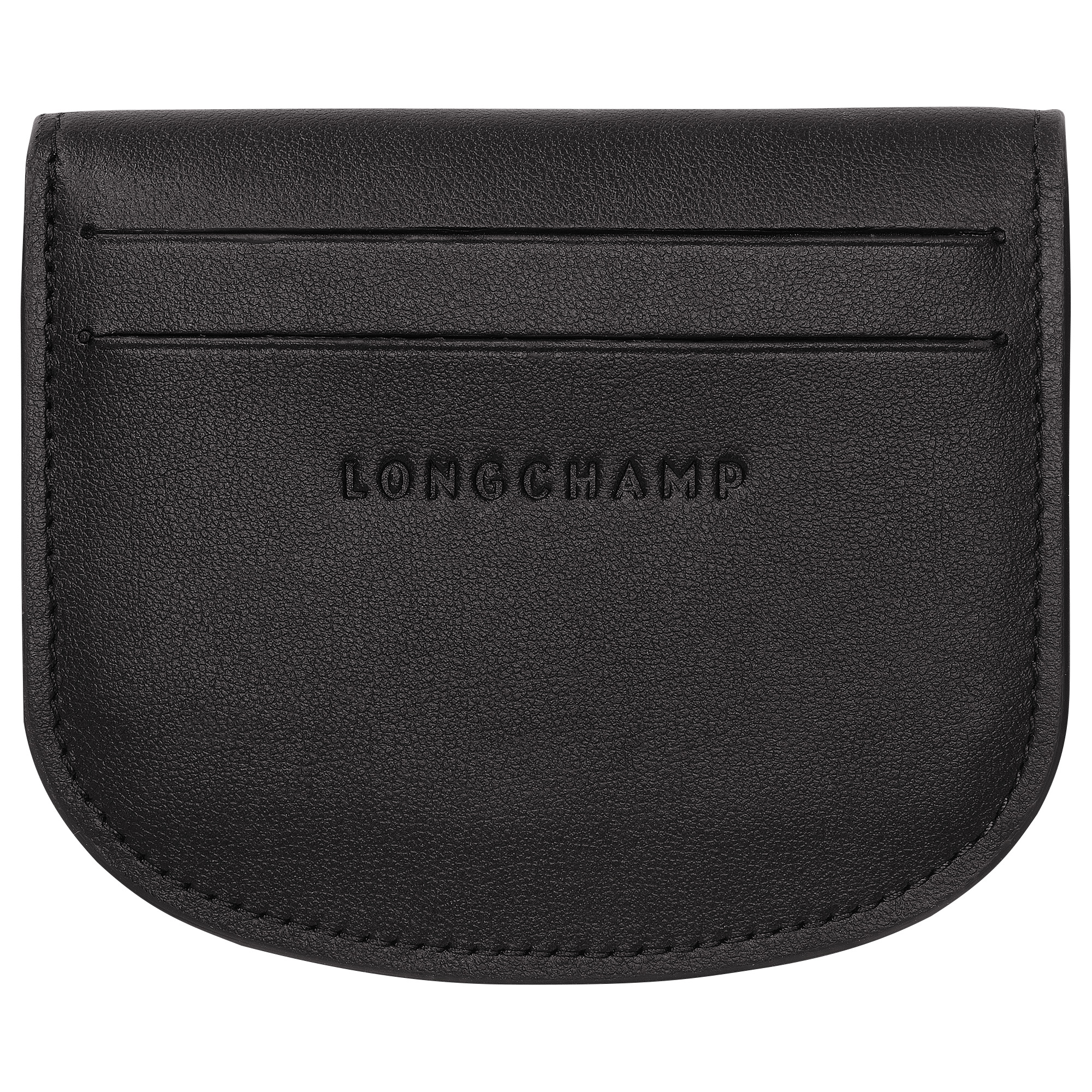 Le Pliage Xtra Card holder Black - Leather - 2