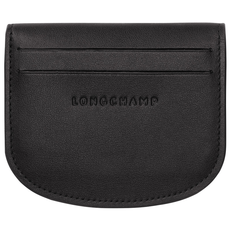 Longchamp Le Pliage Xtra Card holder Black - Leather outlook