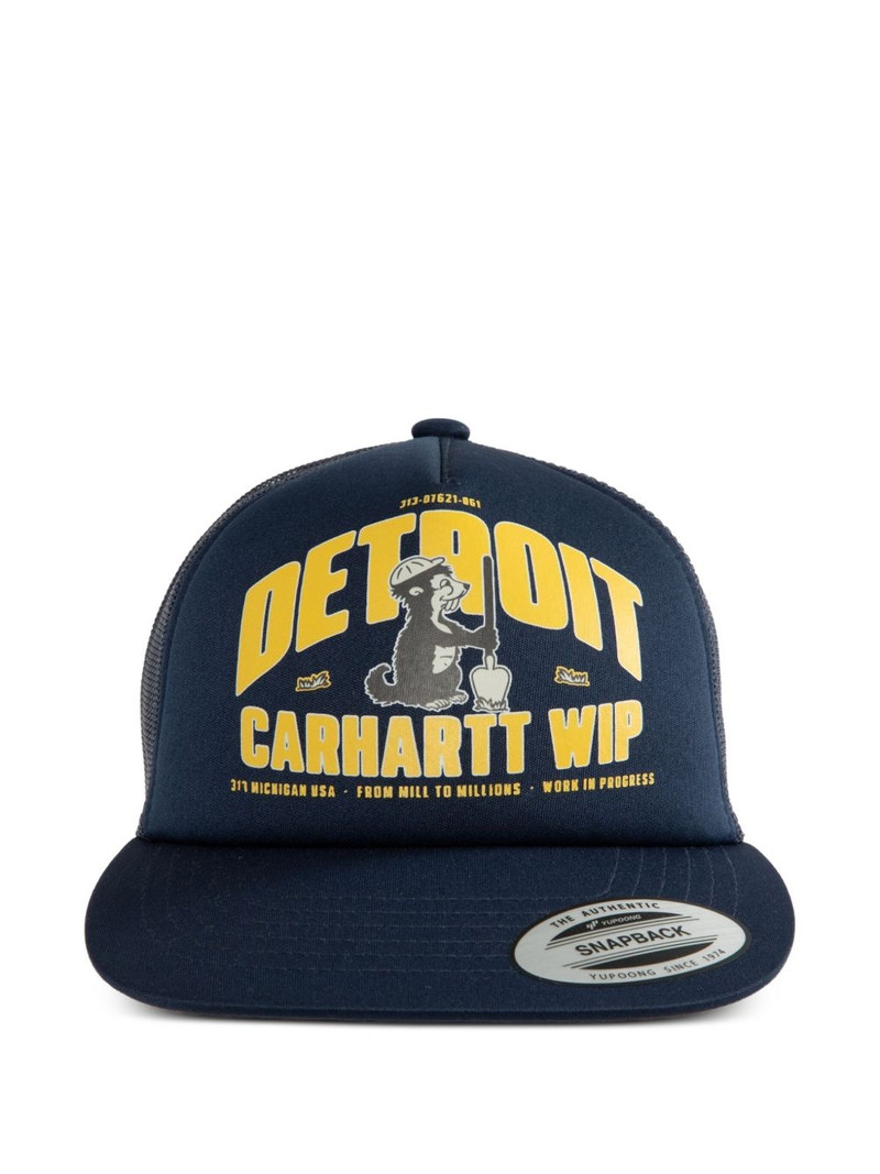 Underground graphic-print snapback cap 1
